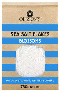 Olssons Blossoms Sea Salt Flakes 750g